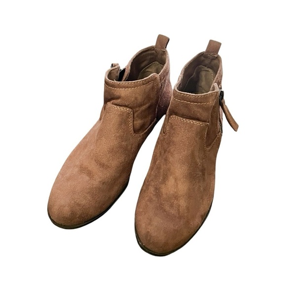 ARIZONA Womens Garrity Brown Textile Ankle Boots Booties Sz 7 - Picture 4 of 5